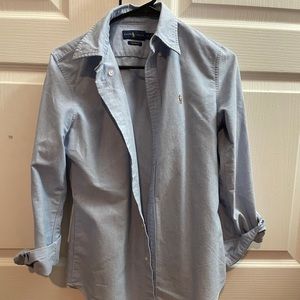 custom fit long sleeve polo